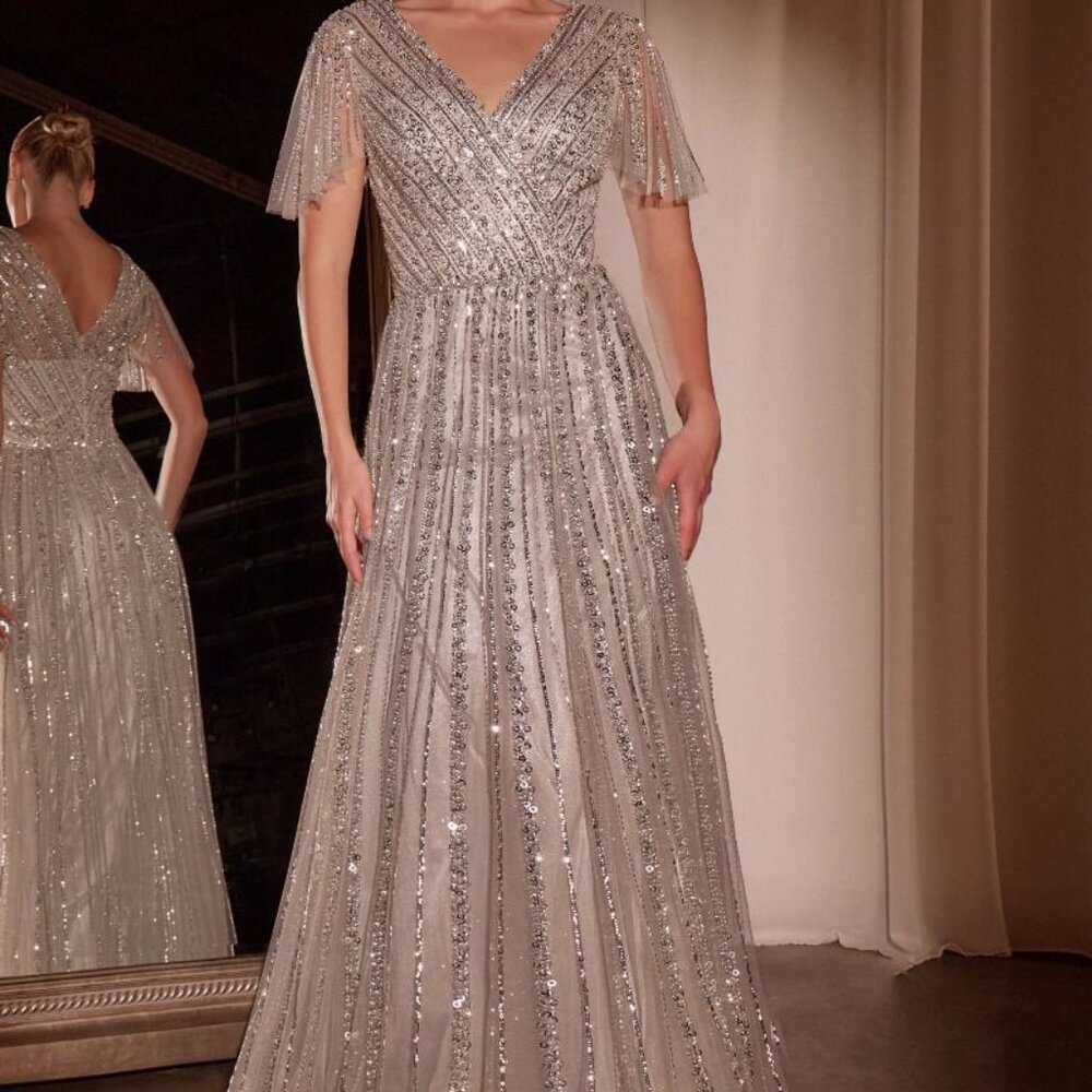 COPY - Modest formal dress. Reception ceremony bridesmaid mother of the bride n… - Picture 6 of 8